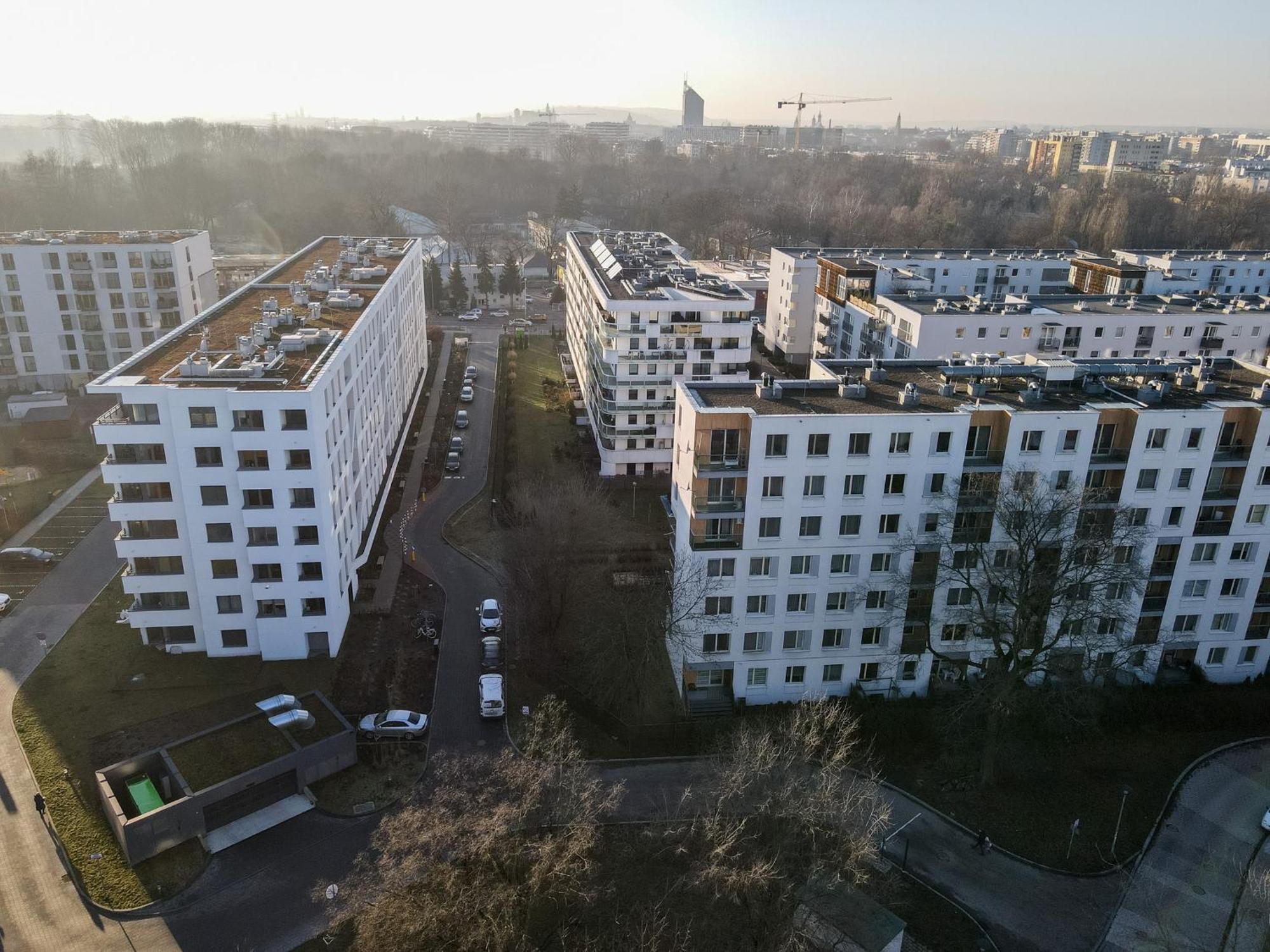 Dabie Park Residence クラクフ エクステリア 写真